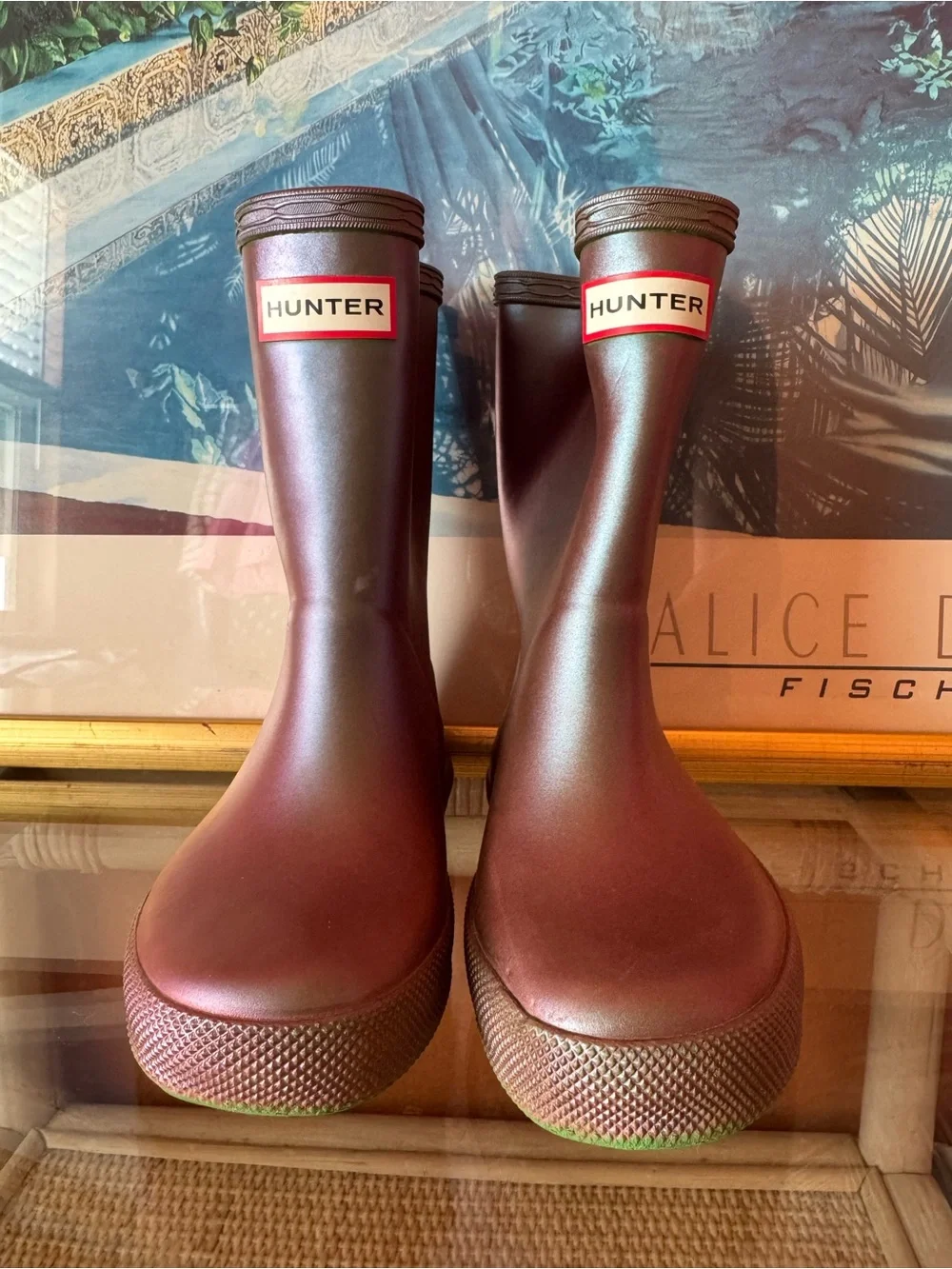 Hunter Original Kids Rain Boots Sole US 8B/9G UK 7